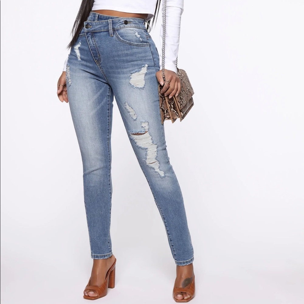 New distress Jean ❤️